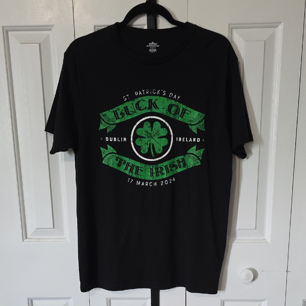 Black St. Patrick's Day T-Shirt